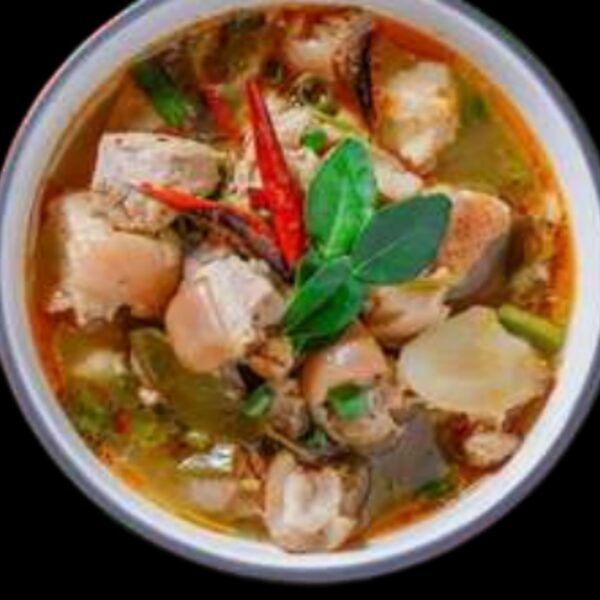 Том зааб с курицей, свининой, морепродуктами